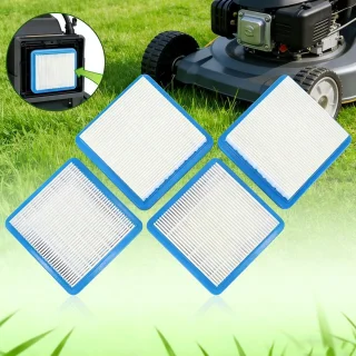 Omgoods vervangende luchtfilter voor grasmaaier, set van 4 stuks