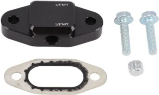 Omslagdeksel oliekoeler 2 NPT voor 3e/4e gen 4.8–6.2L motoren