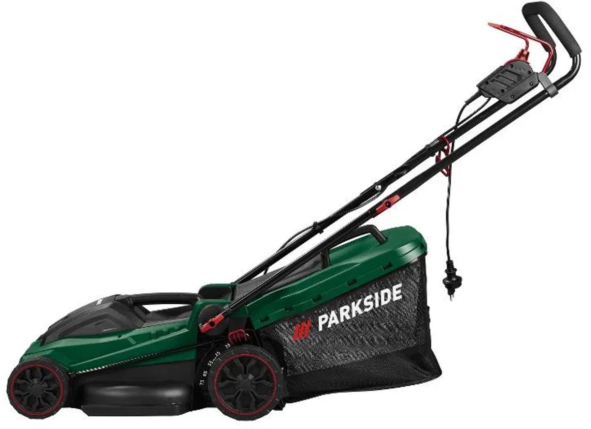 Wat vinden we goed aan de PARKSIDE Elektrische grasmaaier 1500W 36 cm