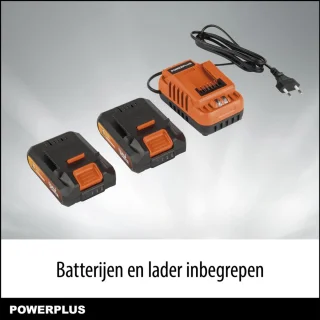 Powerplus Dual Power grasmaaierset POWDPGBOX25A 20V