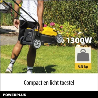 Powerplus Elektrische Grasmaaier POWEG62205 1300W 320mm
