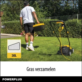 Powerplus Elektrische Grasmaaier POWEG62205 1300W 320mm
