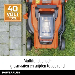Powerplus POWDPG75610 Dual Power accu grasmaaier 40V 420mm