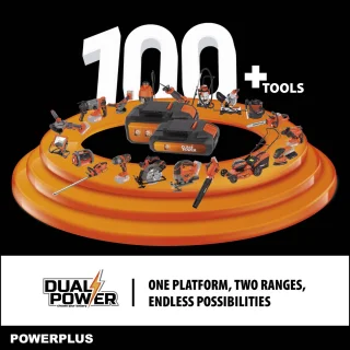 Powerplus POWDPG75610 Dual Power accu grasmaaier 40V 420mm