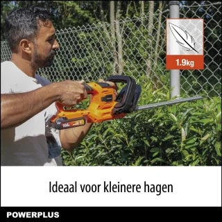 Powerplus POWDPGBOX25 Dual Power grasmaaierset 20V