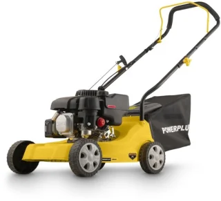 Powerplus POWEG60219: compacte benzinekracht voor middelgrote tuinen