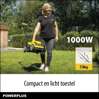 Powerplus POWEG62203 elektrische grasmaaier 320 mm
