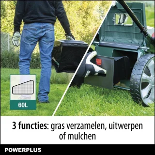 Powerplus POWPG10240 elektrische grasmaaier 460 mm