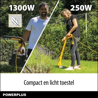 Powerplus POWXG62205T elektrische grasmaaier en kantsnijder