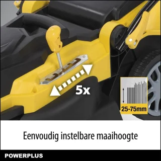 Powerplus POWXG6251 elektrische grasmaaier 380 mm