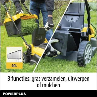 Powerplus POWXG6281 elektrische grasmaaier 420 mm