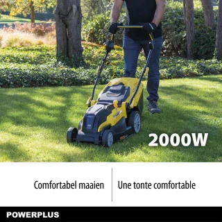 Powerplus POWXG6281 elektrische grasmaaier 420 mm