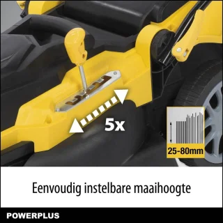 Powerplus POWXG6281 elektrische grasmaaier 420 mm