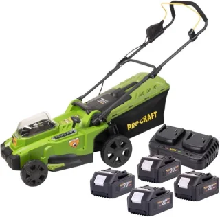 Procraft PLM20bb accu grasmaaier 40 V 370 mm borstelloos