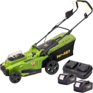 Procraft PLM20bb accu grasmaaier 40 V 370 mm borstelloos