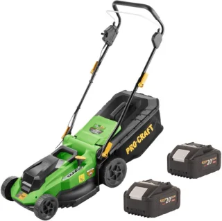 Procraft PLM21bb accu-grasmaaier 40 V 380 mm, 2x accu 8,0 Ah