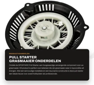 Pull starter voor grasmaaier, geschikt voor Einhell en Hyundai