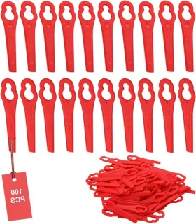 Reservemaaier mesjes - 100 stuks - rood
