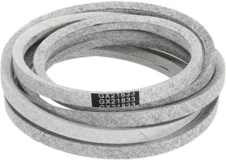 Reservemaaier riem - aandrijfriem - 1/2 inch x 1415 inch - grijs