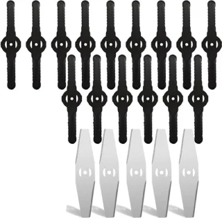 Reservemesjes voor grastrimmer 15 cm - 20 stuks