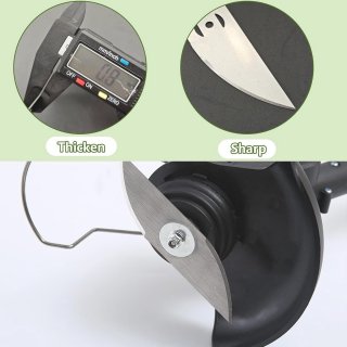 Wat vinden we goed aan de Reservemessen grasmaaier 150 mm, 6 stuks (metaal)