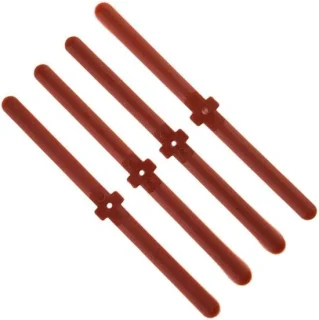 Reservemessen grasmaaier - snijbladen touwtrimmer - 4 stuks