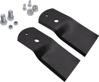 Reservemessenset voor grasmaaier (2x 15,5 cm)