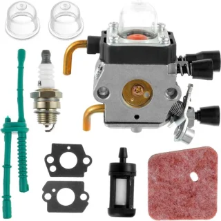 Revisieset voor grasmaaiercarburateur met accessoires voor STIHL FS45C, FS45L, FS55, FC55 en KM55R