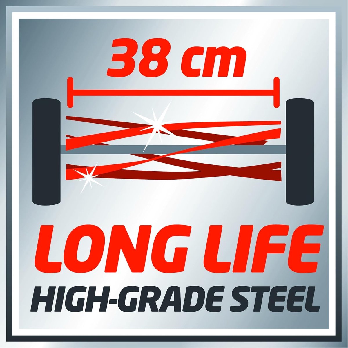 Wat vinden we goed aan de RFWR Handgrasmaaier 38 cm