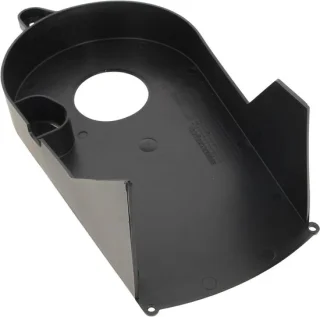 Riembeschermer voor grasmaaier - reserveonderdeel 21x17x14 cm zwart