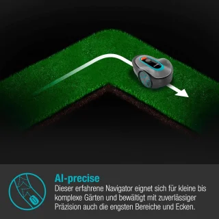 Robotgrasmaaier voor middelgrote tuinen tot 500 m²