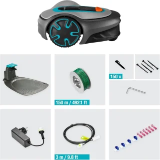 Robotgrasmaaier voor middelgrote tuinen tot 500 m²
