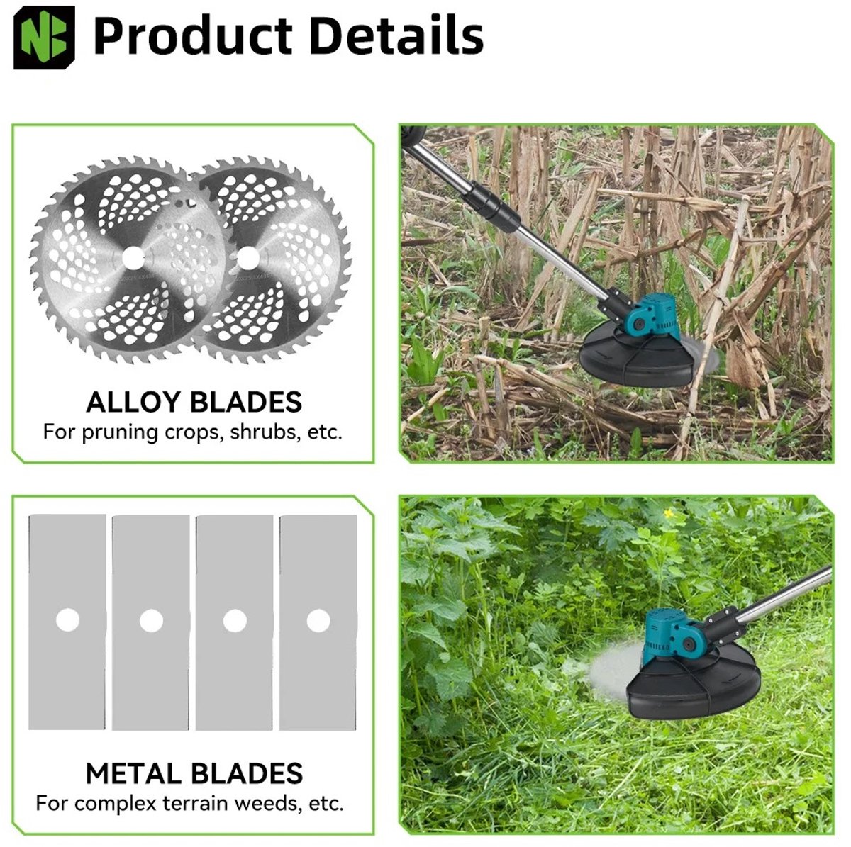 Wat vinden we goed aan de Rumi Grasmaaier 18V Li-ion