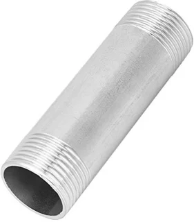 RVS 1" NPT buitendraad pijpnippel