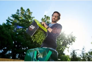 RYOBI ONE+ RLM18X33B40 Grasmaaier + OLT1825M Trimmer Pack 18V