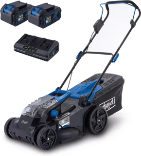 Scheppach BC-MP430-X 2x20V Grasmaaierset met Accu's