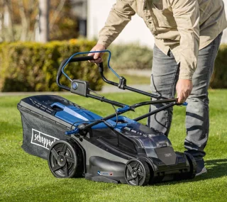 Scheppach BC-MP430-X 2x20V Grasmaaierset met Accu's