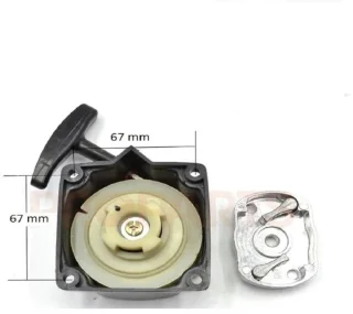 Semi-automatische zender/starter + aandrijfbel voor grasmaaier en multifunctionele machines