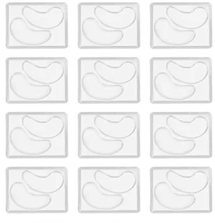 Set van 12 oogmaskervormen pleisterplaat