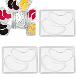 Set van 12 oogmaskervormen pleisterplaat