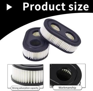 Set van 2 luchtfilters voor grasmaaiers