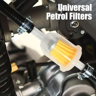 Set van 2 universele brandstoffilters voor grasmaaier en moped