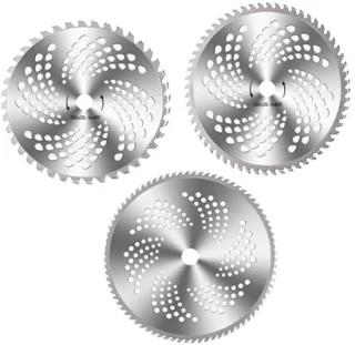 Set van 3 vervangingszaagbladen voor grasmaaier