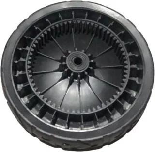 Set van 4 grasmaaierwielen 63-tands zwart