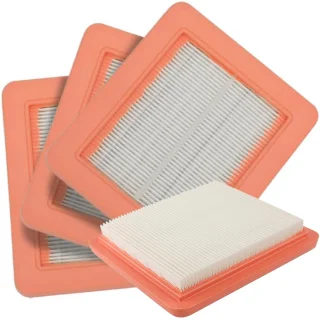Set van 4 luchtfilters voor grasmaaier en generator