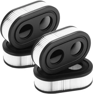 Set van 4 luchtfilters voor grasmaaiermotoren