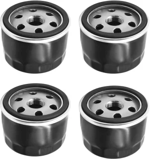 Set van 4 oliefilters voor grasmaaier