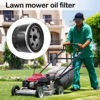 Set van 4 oliefilters voor grasmaaier