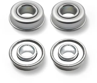 Set van 4 wielkogels Ø12,7 mm voor grasmaaiers