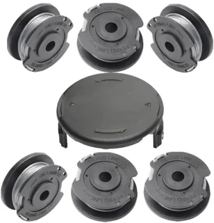 Set van 6 maaierspoelen voor Bosch Art 23 SL en 27 SL